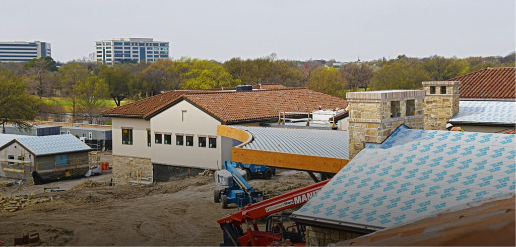 commercial roof contractors - clay tile or synthetic tile roofing