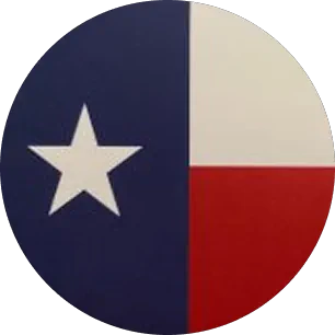 Texas flag symbolizing the founding of King of Texas Roofing and the company’s expansion into Texas in 1982